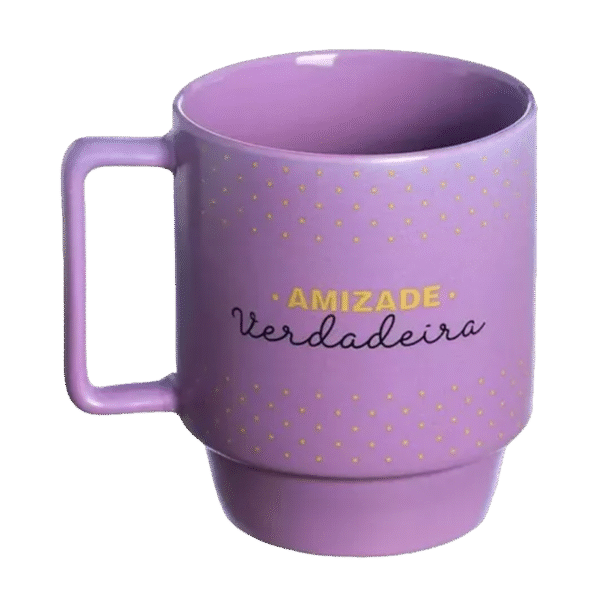 Caneca Tina Amizade Verdadeira - 400ml