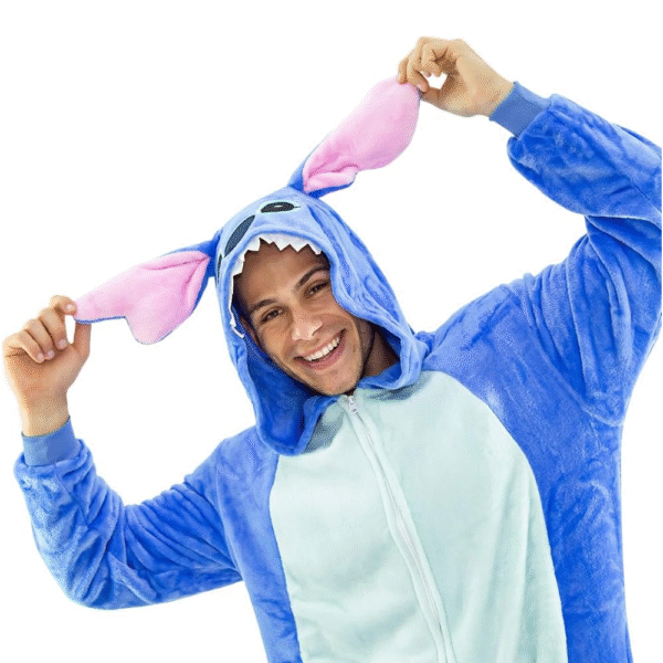 Macacão Kigurumi Stitch - Disney